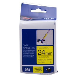 CINTA ROTULORA AMAR/NGRO FLEXBL24MM