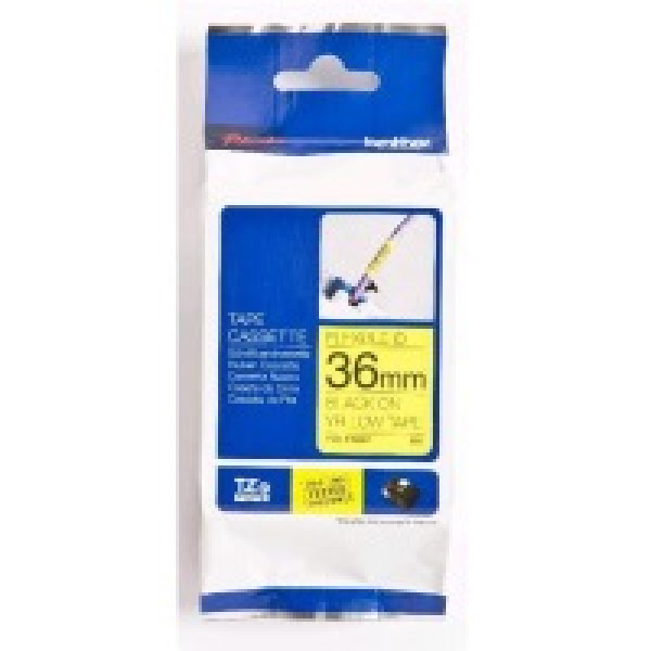 CINTA ROTULADORA AMARILLO/NEGRO CINTA ROTULADORA AMARILLO/NEGRO