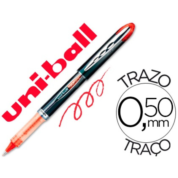 Rotulador UNI-BALL roller UB-205 Vision rojo 0.5 mm