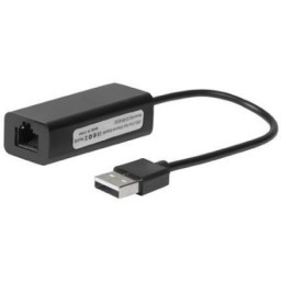 MicroConnect adaptador USB 2.0 a Fast Ethernet RJ45 Macho 10/100Mbps, con latiguillo de 20cm