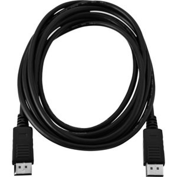 Cable vídeo V7 - DisplayPort M - DisplayPort M 1,8m, negro