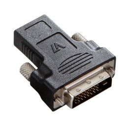 Adaptador vídeo V7 - DVI-D Macho - HDMI Hembra negro (adaptador compacto)