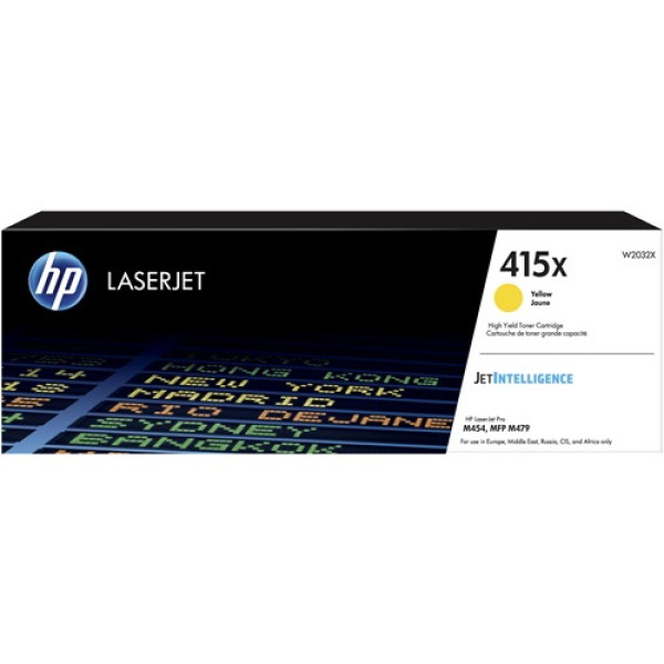 HP 415X AMARILLO LASERJET TONER CA