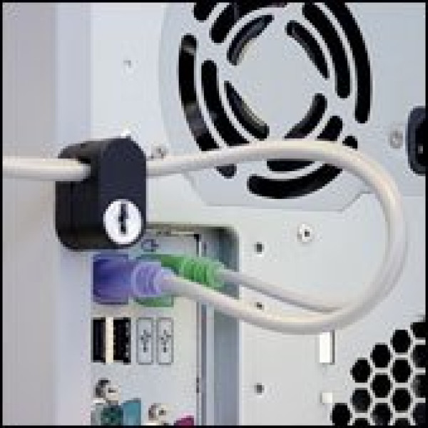 Kit COMPULOCK: teclado, ratón e interior CPU