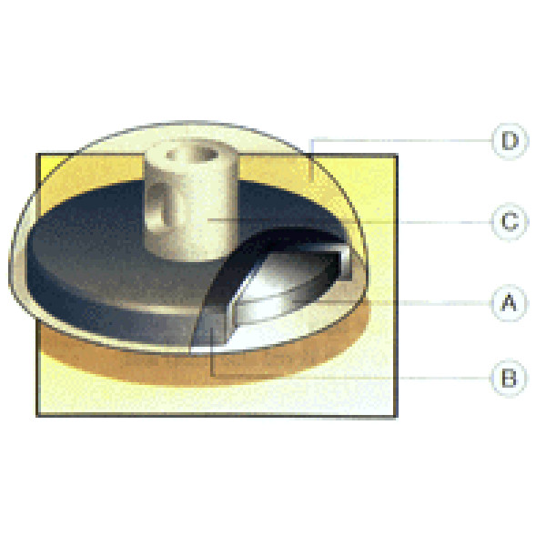 Secukit XL III beige  PC+perif 3placa.seg.XL+cab.6mm+can.40mm