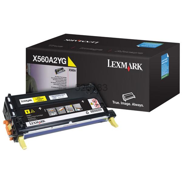Toner LEXMARK X560 amarillo 4.000p.