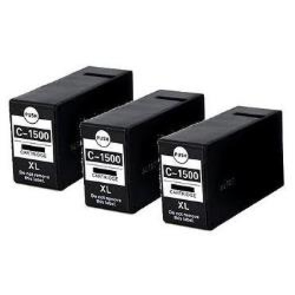 INK PGI-1500XL BK TRIPLE BL