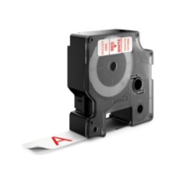 D1 - CINTAS DYMO 19MMX7M ROJ/BLANC