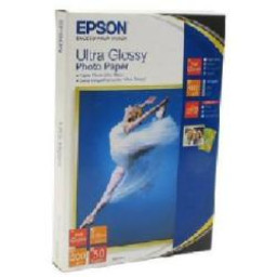 PAPEL FOTO ULTRA GLOSSY 10X15 50H