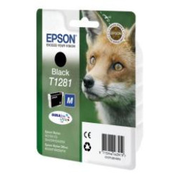 CARTUCHO DE TINTA ORIGINAL EPSON T1281 NEGRO
