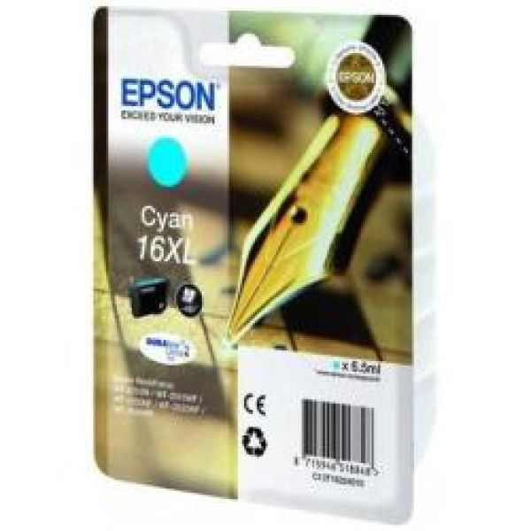 CARTUCHO DE TINTA ORIGINAL EPSON 16XL CIAN