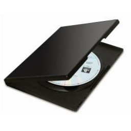 PACK DE 5 CAJAS DVD NEGRO
