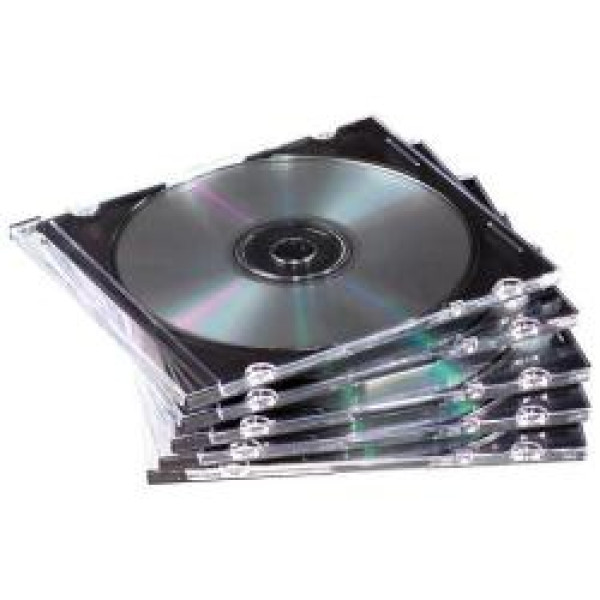 PACK DE 25 CAJAS CD SLIM TRANSP PACK DE 25 CAJAS CD SLIM TRANSP