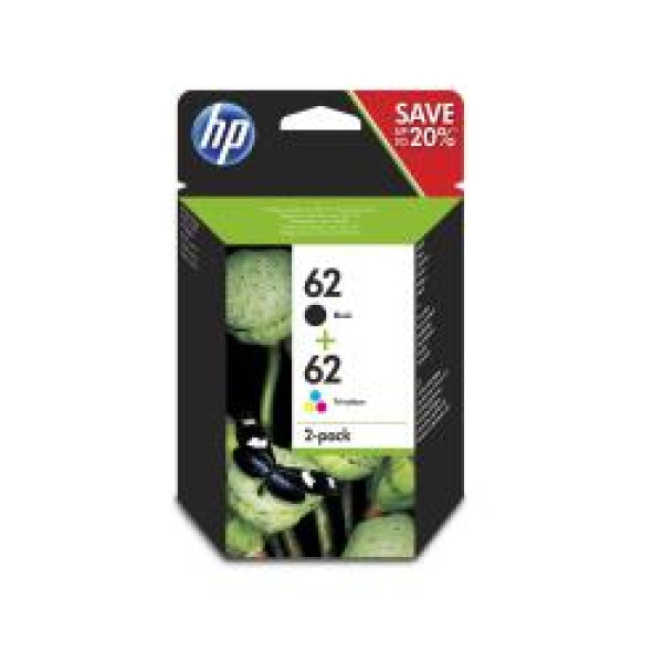 HP 62 COMBO2PACK BLACK-TRICOLOR BL HP 62 COMBO2PACK BLACK-TRICOLOR BL