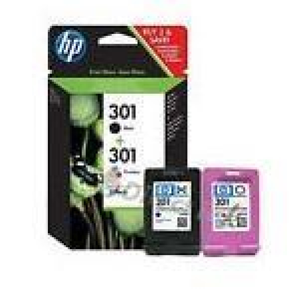 HP 301 COMBO 2-PACK NEGRO-TRICOLOR