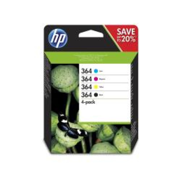 HP 364 CMYK COMBO 4-PACK BL HP 364 CMYK COMBO 4-PACK BL