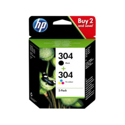 PACK 4 TINTAS CMYK HP 304 BLISTER