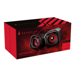 SUREFIRE  EYE GAMING SPEAKERS RED