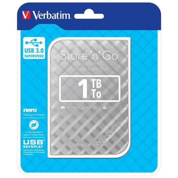 STORE N GO GEN2 1TB SILVER