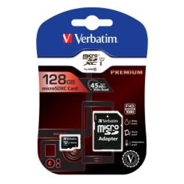 MICRO SDHC 128GB CL10 ADAPTER