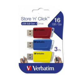 STORE N CLICK 3.2 PACK 3X32GB R/B/Y