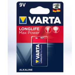 LONGLIFE MAX POWER 9V BLI 1
